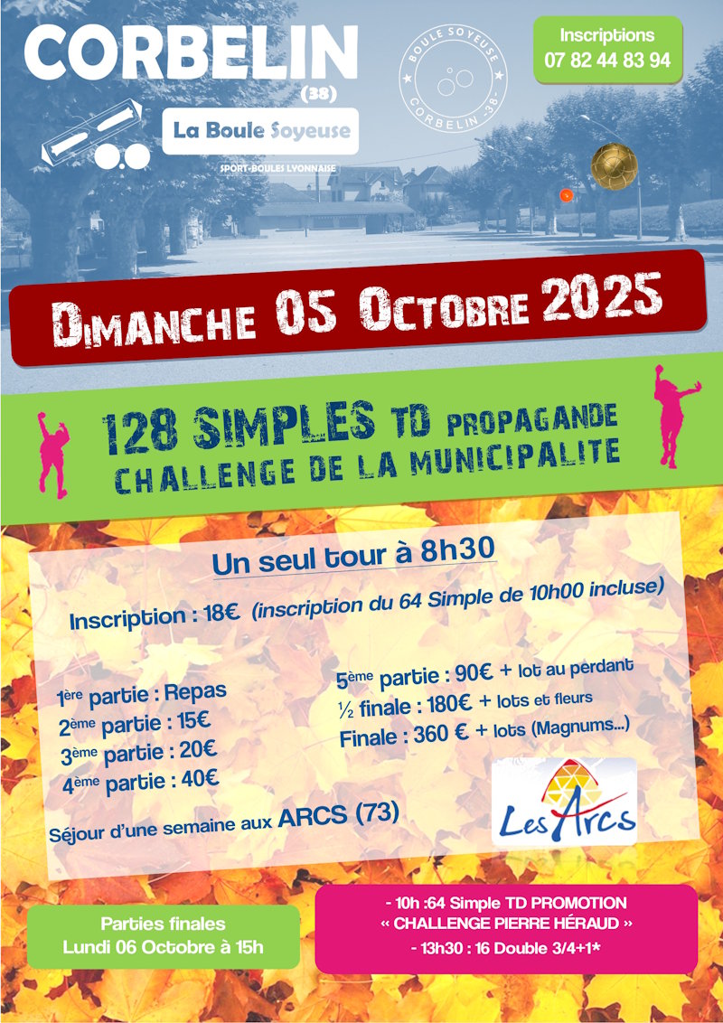 Lire la suite à propos de l’article 128 Simple TD Challenge de la Municipalité